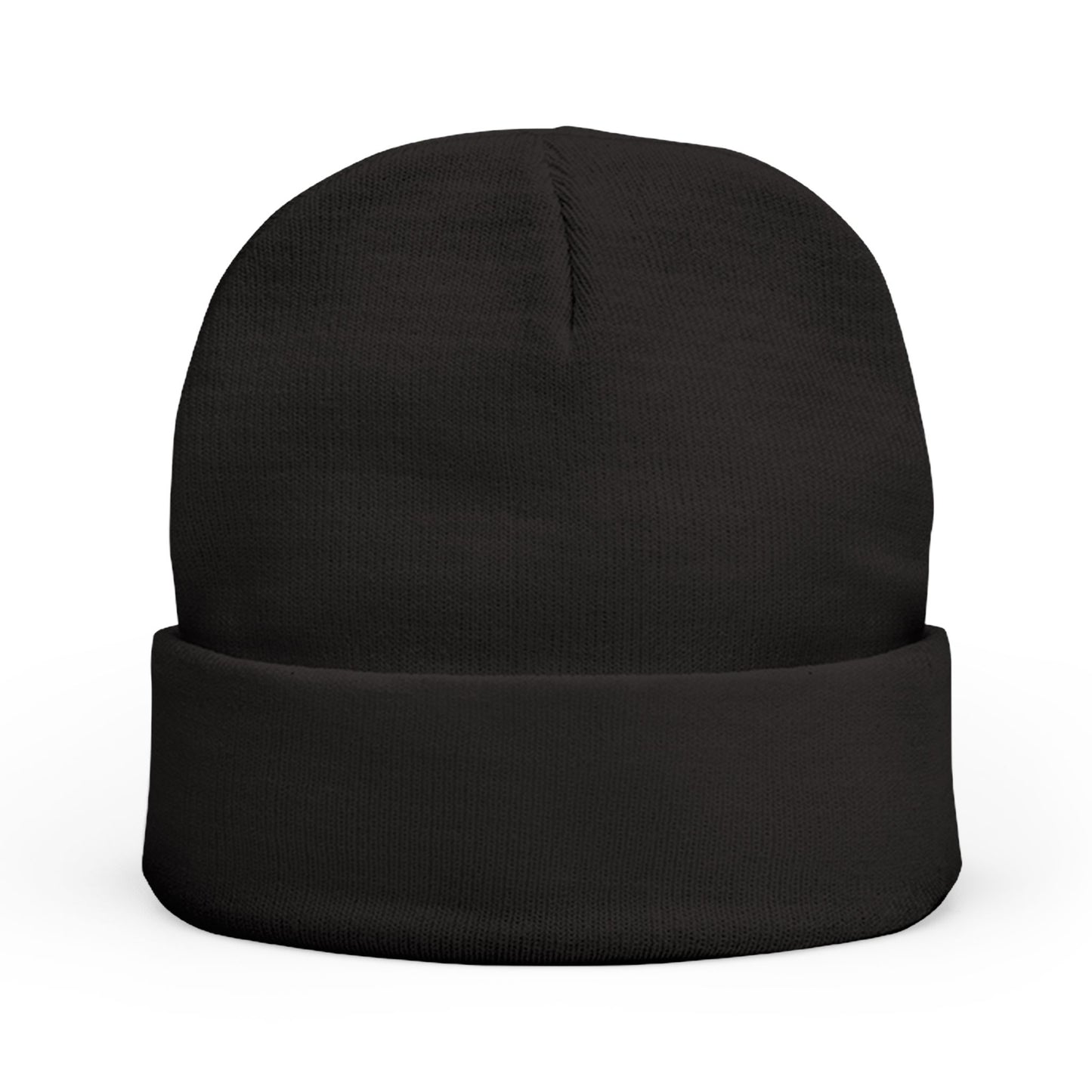 Embroidered Knit Beanie - Hustle420Wood Gray Beanie for Casual Style